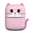 A8E Cartoon Cat Design Mini Thermal Printer Bluetooth-compatible Portable Wireless Printer for Photo Text - Pink - 1
