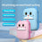 A8E Cartoon Cat Design Mini Thermal Printer Bluetooth-compatible Portable Wireless Printer for Photo Text - Pink - 4