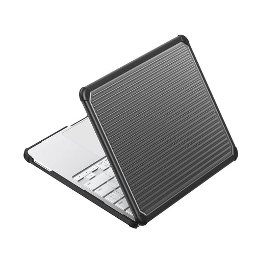 Dux Ducis For MacBook Neo 13 inch (2026) LCGH Series Anti-Scratch TPU+PC Laptop Protective Cover - Black - 1