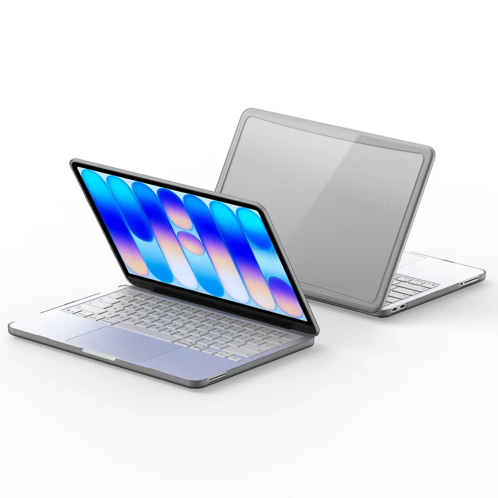 Dux Ducis For MacBook Neo 13 inch (2026) LCGB Series Hard PC Laptop Case Notebook Protective Cover - Translucent Black - 2