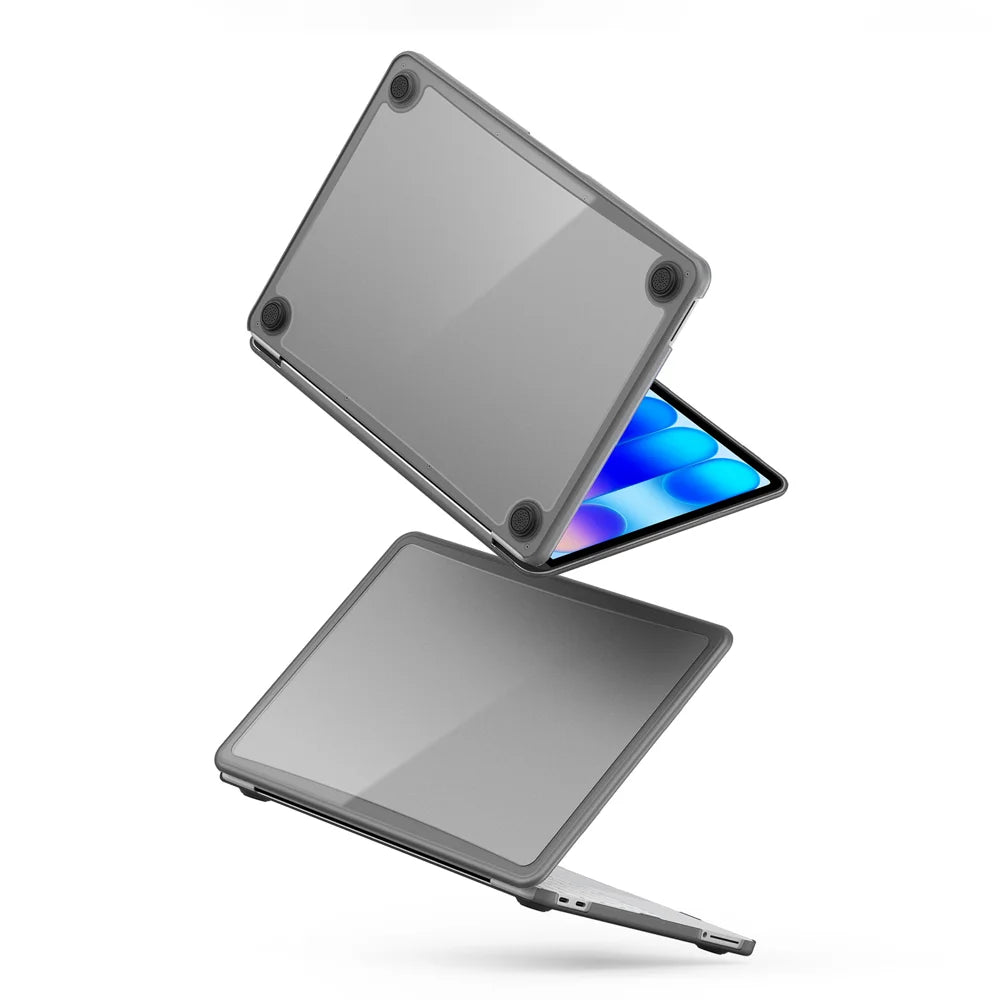 Dux Ducis For MacBook Neo 13 inch (2026) LCGB Series Hard PC Laptop Case Notebook Protective Cover - Translucent Black - 3