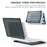 For MacBook Neo 13 inch (2026) Case 3-Layer Structure PC + TPU Shockproof Anti-scratch Laptop Protective Cover - Blue - 2