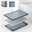 For MacBook Neo 13 inch (2026) Case 3-Layer Structure PC + TPU Shockproof Anti-scratch Laptop Protective Cover - Blue - 3