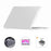 ENKAY HAT PRINCE For MacBook Neo 13 inch (2026) A3404 256G Crystal PC Laptop Case + Ultra Thin TPU Keyboard Cover + PET Screen Film 3 in 1 Kit, US Keyboard Layout - Transparent - 1
