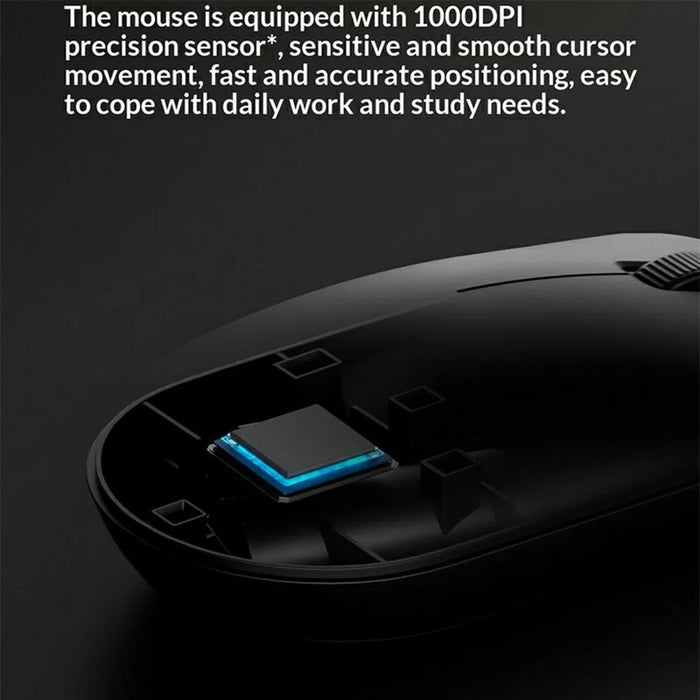 XIAOMI WXJS03YM 104-Key Wireless Keyboard and 1000DPI Mouse Combo Set for Home Office (Chinese Version) - Black - 3