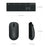 XIAOMI WXJS03YM 104-Key Wireless Keyboard and 1000DPI Mouse Combo Set for Home Office (Chinese Version) - Black - 5