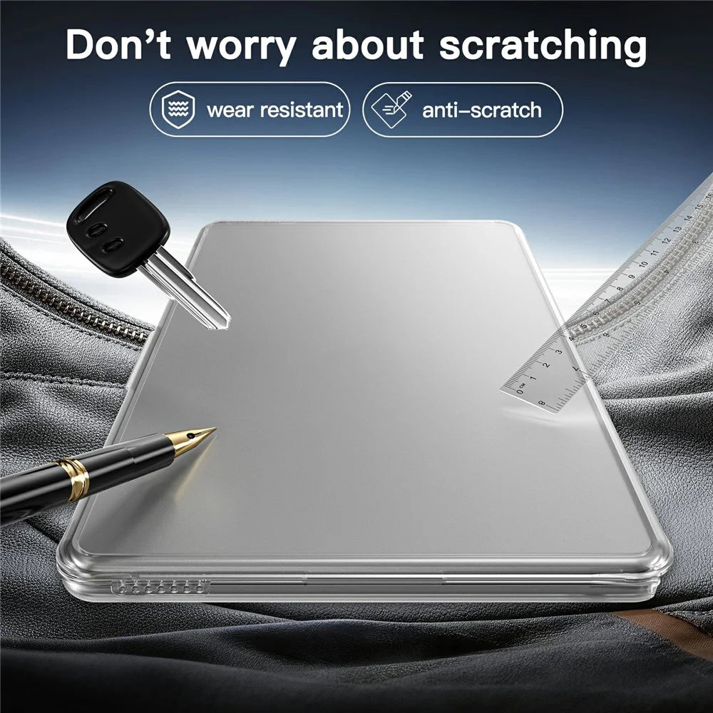 For MacBook Neo 13 inch (2026) Drop Proof Protective Case Matte PC + TPU Laptop Cover - Transparent - 4