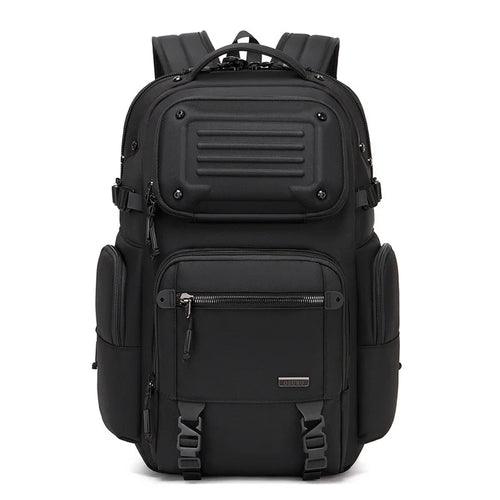 OZUKO 9891 26L Business Backpack Waterproof Anti-theft Laptop Bag for 16 Inch Notebook Travel School Bag - Black - 1
