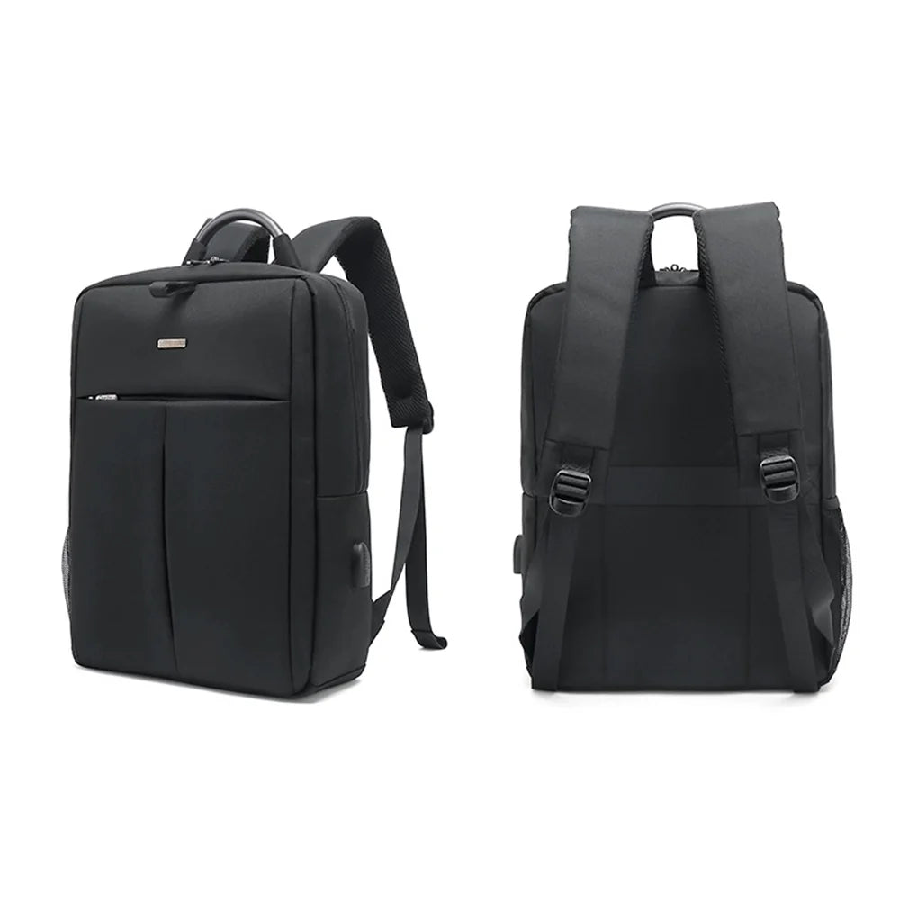 COOLBELL CB-6107S Waterproof Business Backpack 25L Travel Shoulder Bag for 15.6 Inch Laptop with External USB Charging Port - Black - 2