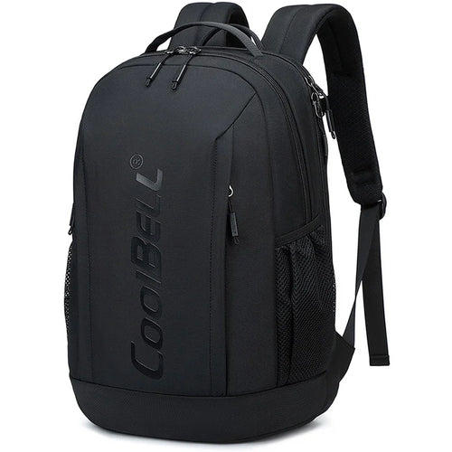 COOLBELL 8330 Outdoor Travel Large Capacity Backpack for Men 24L Waterproof Business Laptop Bag - Black - 1