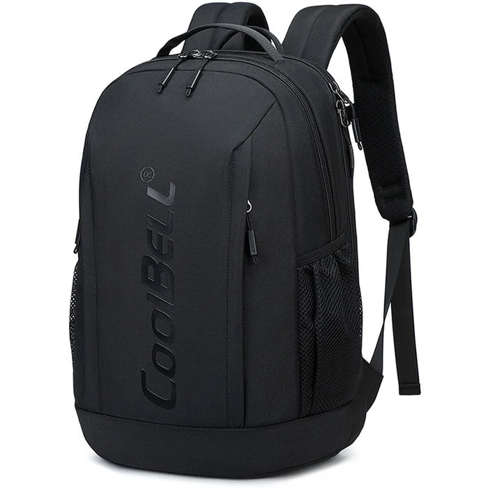 COOLBELL 8330 Outdoor Travel Large Capacity Backpack for Men 24L Waterproof Business Laptop Bag - Black - 1
