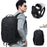 COOLBELL 8330 Outdoor Travel Large Capacity Backpack for Men 24L Waterproof Business Laptop Bag - Black - 2