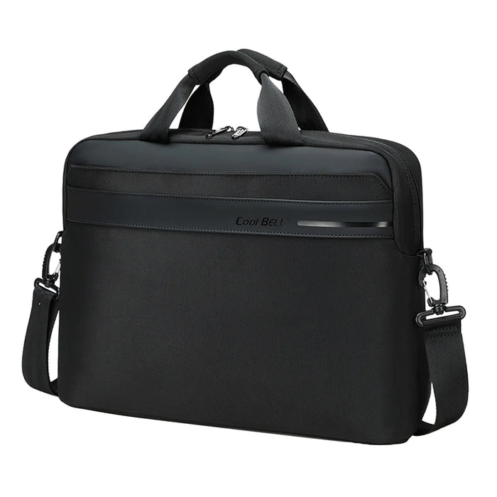 COOLBELL CB-2133 Business Laptop Bag for 15.6 inch Notebook Waterproof Briefcase Messenger Bag - Black - 2