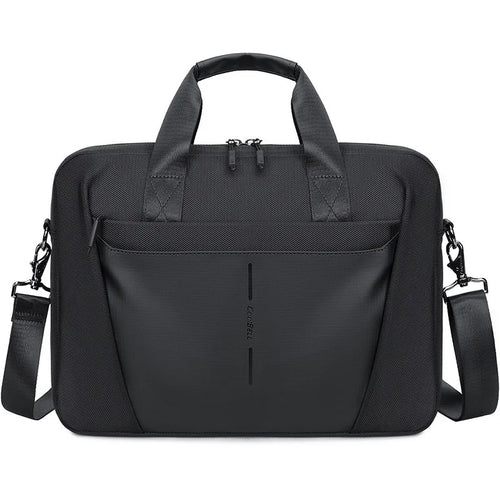 COOLBELL Business Briefcase for 15.6 Inch Laptop Waterproof Messenger Bag with Shoulder Strap - Black - 1
