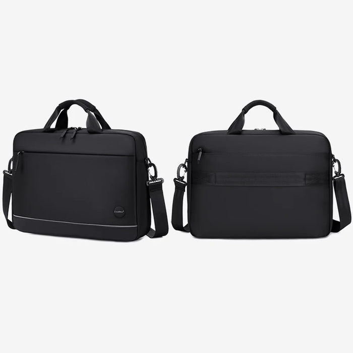 COOLBELL CB-2137 Laptop Bag for 15.6 inch Notebook Business Briefcase Waterproof Messenger Bag - Black - 2