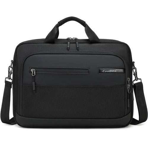 COOLBELL CB-2135 Shockproof Shoulder Bag for 15.6 inch Laptop Waterproof Business Notebook Briefcase - 2135 Black - 1