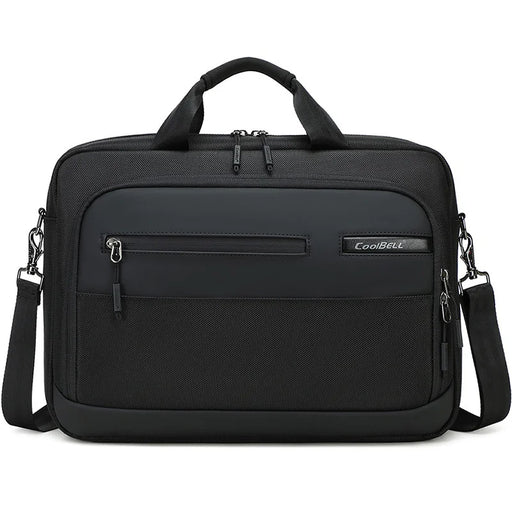 COOLBELL CB-2135 Shockproof Shoulder Bag for 15.6 inch Laptop Waterproof Business Notebook Briefcase - 2135 Black - 1
