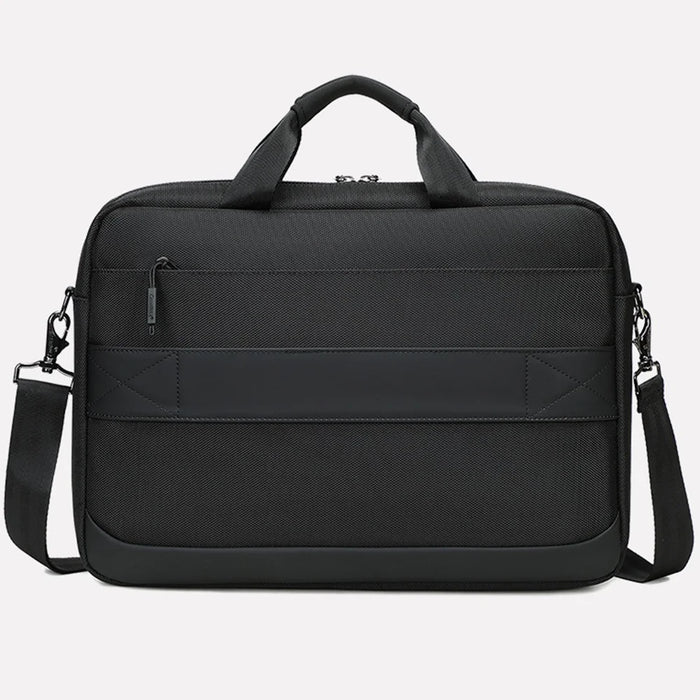 COOLBELL CB-2135 Shockproof Shoulder Bag for 15.6 inch Laptop Waterproof Business Notebook Briefcase - 2135 Black - 2