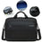 COOLBELL CB-2135 Shockproof Shoulder Bag for 15.6 inch Laptop Waterproof Business Notebook Briefcase - 2135 Black - 3
