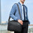 COOLBELL CB-2135 Shockproof Shoulder Bag for 15.6 inch Laptop Waterproof Business Notebook Briefcase - 2135 Black - 4