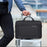 COOLBELL CB-2138 Waterproof Laptop Messenger Bag for 17.3 Inch Notebook Business Briefcase with Shoulder Strap - Black - 5