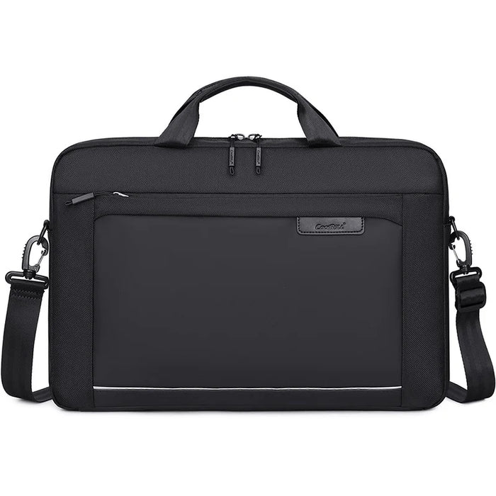 COOLBELL CB-2138 13.3 Inch Laptop Bag Waterproof Business Notebook Carrying Briefcase with Shoulder Strap - Black - 1