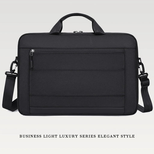 COOLBELL CB-2138 13.3 Inch Laptop Bag Waterproof Business Notebook Carrying Briefcase with Shoulder Strap - Black - 2