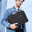 COOLBELL CB-2138 13.3 Inch Laptop Bag Waterproof Business Notebook Carrying Briefcase with Shoulder Strap - Black - 5