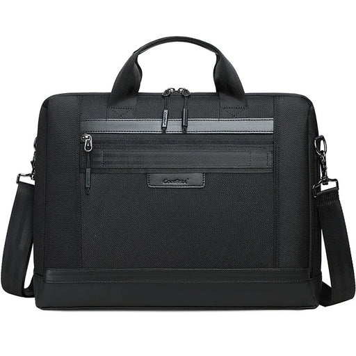 COOLBELL CB-2136 15.6 Inch Laptop Bag Men Business Briefcase Waterproof Notebook Carrying Bag - Black - 1