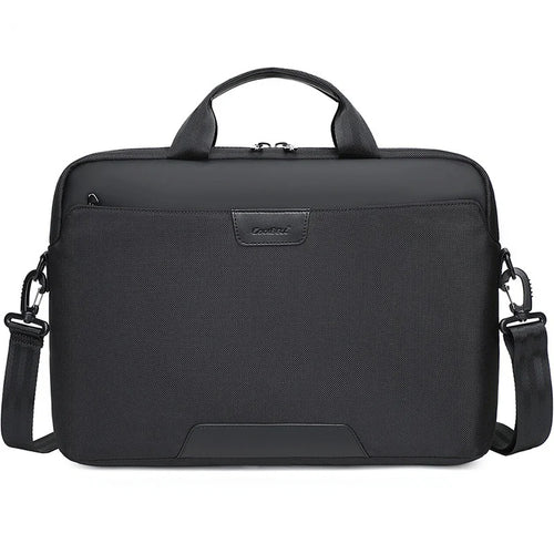 COOLBELL 2150 Business Laptop Bag 15.6 Inch Notebook Messenger Bag for Men Large Capacity Briefcase - Black - 1