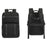 COOLBELL 8279 Large Capacity Waterproof Men Business Backpack 15.6 Inch Laptop Bag with USB+Type-C External Charging Ports - Black - 2