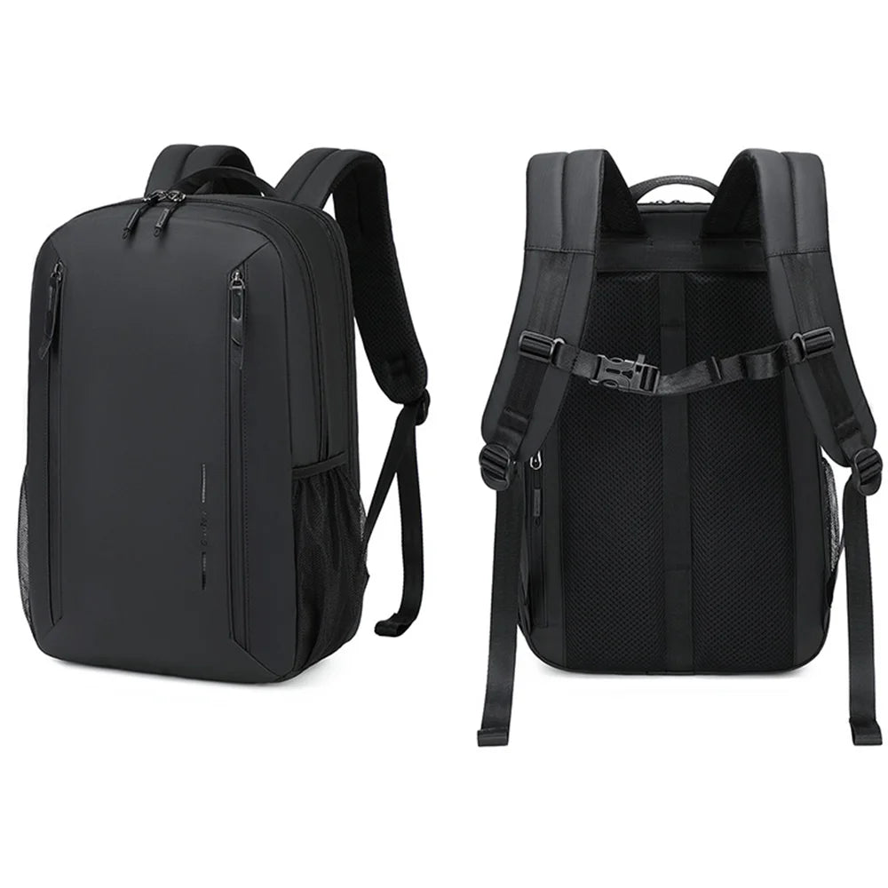 COOLBELL 8319 20L Business Laptop Backpack 15.6 Inch Notebook Carrying Shoulder Bag Waterproof Travel Backpack for Men - Black - 2