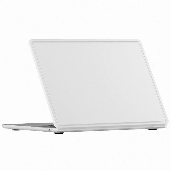 For MacBook Air 13 inch (2026) / (2025) / (2024) / (2022) Protective Case Matte PC Hard Shell Laptop Cover - White - 2