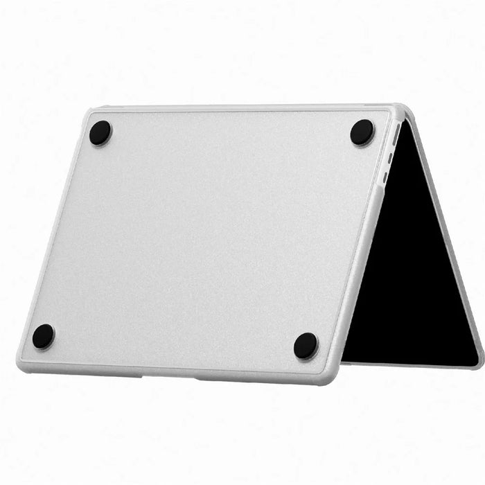 For MacBook Air 13 inch (2026) / (2025) / (2024) / (2022) Protective Case Matte PC Hard Shell Laptop Cover - White - 3