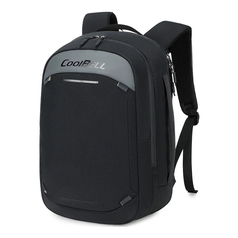 COOLBELL CB-8317 Business Backpack for 15.6 Inch Laptop Waterproof Travel Shoulder Bag with Reflective Strips - Black - 1