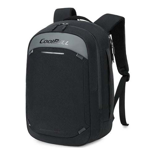 COOLBELL CB-8317 Business Backpack for 15.6 Inch Laptop Waterproof Travel Shoulder Bag with Reflective Strips - Black - 1