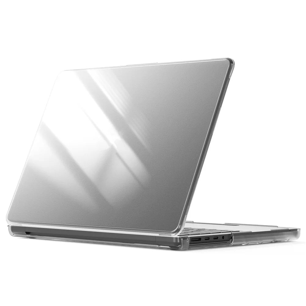 Protective Case for MacBook Pro 14 inch (2026) / (2025) / (2024) / (2023) / (2022) / (2021) Drop Proof Matte PC + TPU Laptop Cover - Transparent - 3