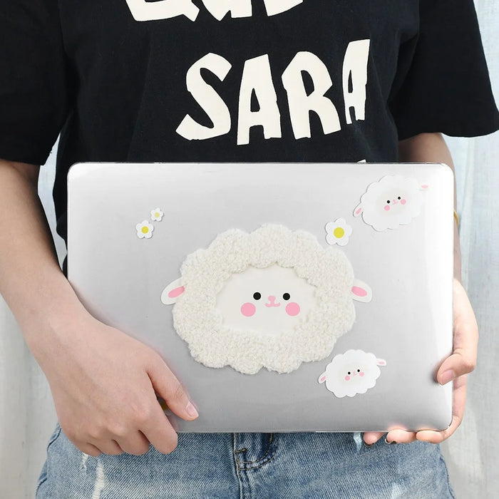 DIY Laptop Case for MacBook Pro 13 inch (2022) / (2020) / (2019) / (2018) / (2017) / (2016) Hard PC Protective Cover - Sheep - 2
