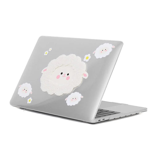 DIY Laptop Case for MacBook Air 13 inch (2026) / (2025) / (2024) / (2022) Hard PC Protective Cover - Sheep - 1