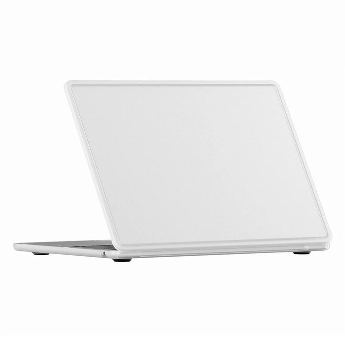 Protective Case for MacBook Air 15 inch (2026) / (2025) / (2024) / (2023) A2941 (EU Version) / (2023) A2941 (US Version) Matte PC Hard Shell Laptop Cover - White - 3