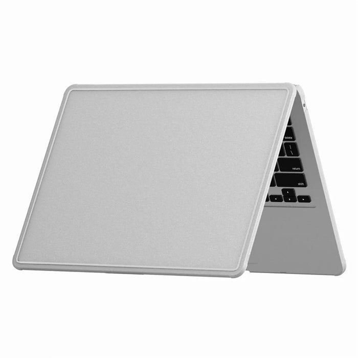 Protective Case for MacBook Air 15 inch (2026) / (2025) / (2024) / (2023) A2941 (EU Version) / (2023) A2941 (US Version) Matte PC Hard Shell Laptop Cover - White - 5