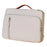 C108 Laptop Handheld Bag for 13-13.3 inch Notebook Retractable Handle Waterproof Business Protective Sleeve Bag Multi-Pocket Shockproof Carrying Case - Beige - 1