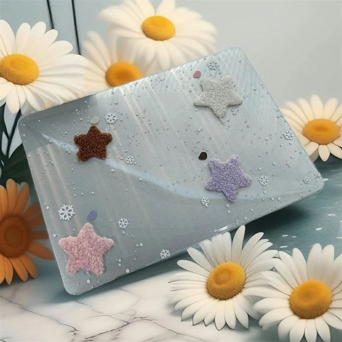 For MacBook Neo 13 inch (2026) Case Pattern DIY Hard PC Shell Laptop Protective Cover - Stars - 4