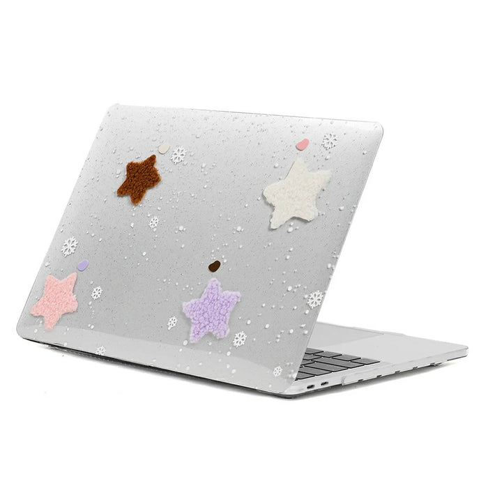 Pattern DIY Case For MacBook Pro 13 inch (2022) / (2020) / (2019) / (2018) / (2017) / (2016) Hard PC Shell Laptop Protective Cover - Stars - 1