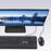 ERAZER KM201 104 Keys Wired Keyboard 1600DPI Ergonomic Mouse Combo Set for Office Gaming (Invested By Lenovo) - Black - 5