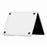 For MacBook Neo 13 inch (2026) Case Ultra Thin PC TPU Hard Shell Cover with Reinforced Corners - White - 4