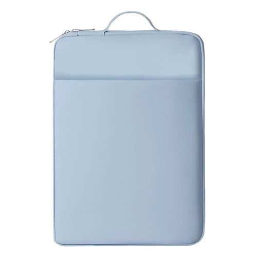 Multi-Function Laptop Sleeve Bag for 13.3-14.6 inch Notebook Tablet Portable Handle Waterproof Shockproof Storage Case - Blue - 1
