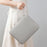 Laptop Sleeve Bag for 13.3 inch Tablet 180-degree Full Opening Portable Storage Organizer with Mouse Pad Function - Grey - 3