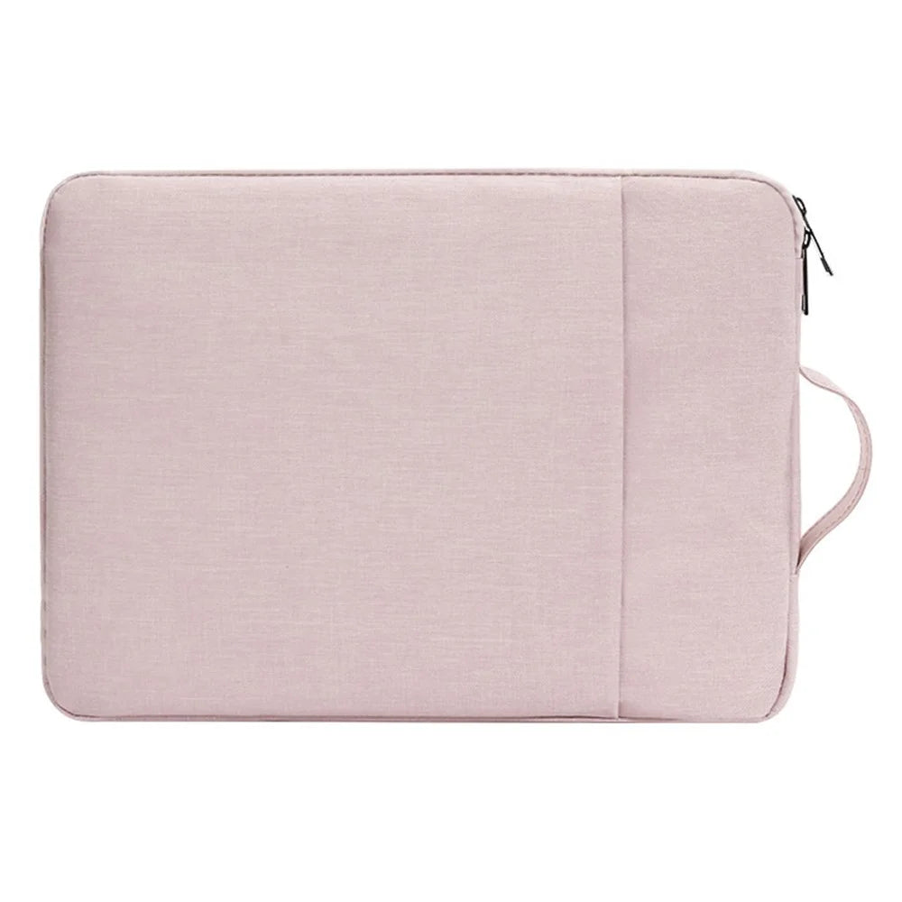 Laptop Sleeve Case for 11-13 inch Notebook Computer Lightweight Portable Carrying Bag with Handle - Pink - 1
