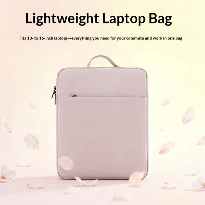 Laptop Sleeve Case for 15-15.6 inch Notebook Computer Lightweight Portable Carrying Bag with Handle - Pink - 2